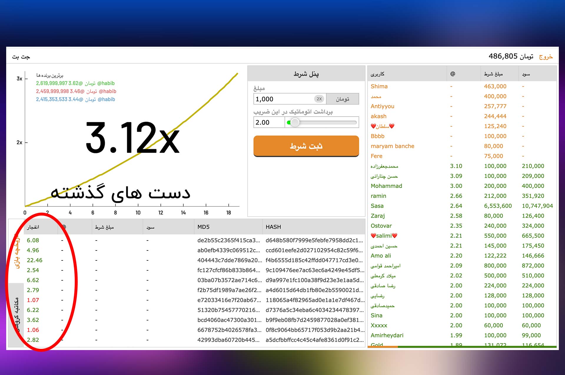 سایت انفجار جت بت